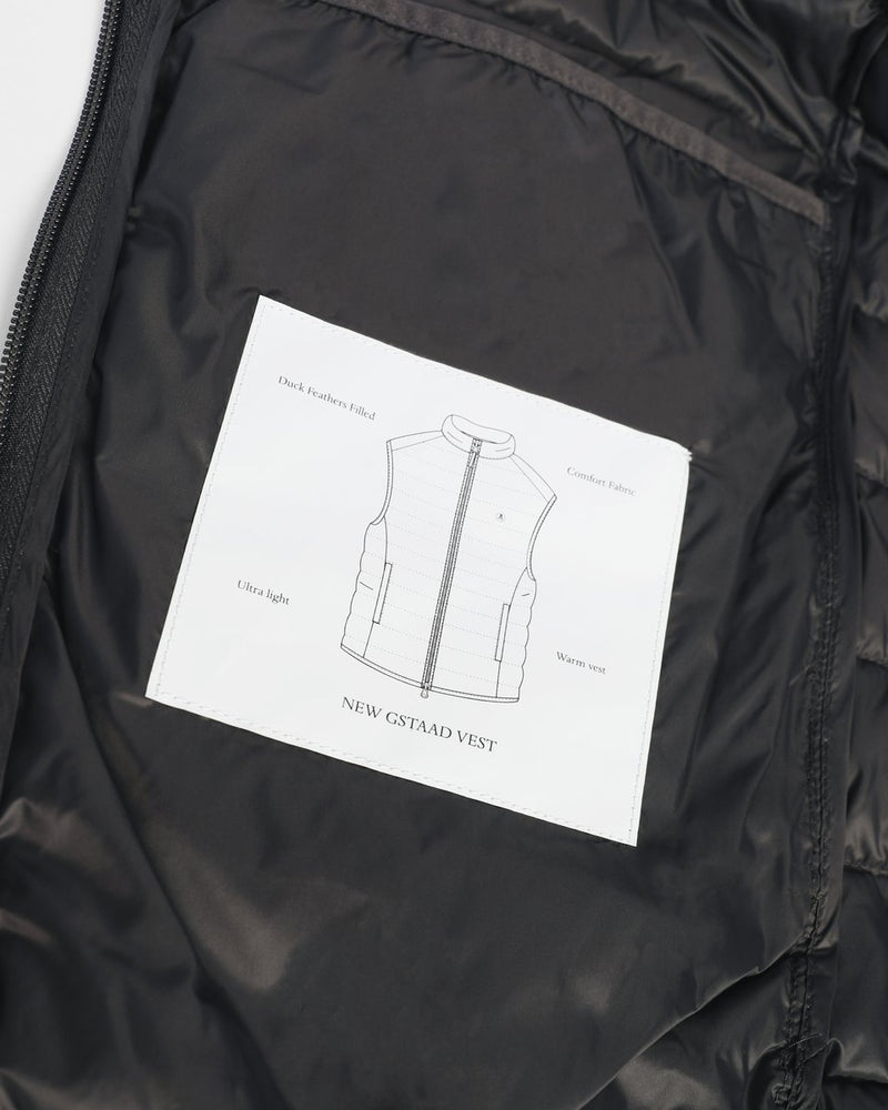 NEW GSTAAD VEST II DARK GREY