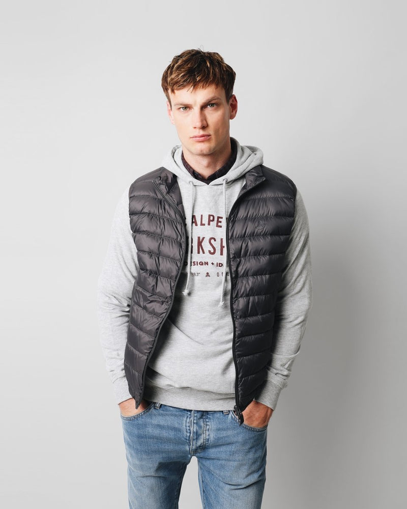 NEW GSTAAD VEST II DARK GREY
