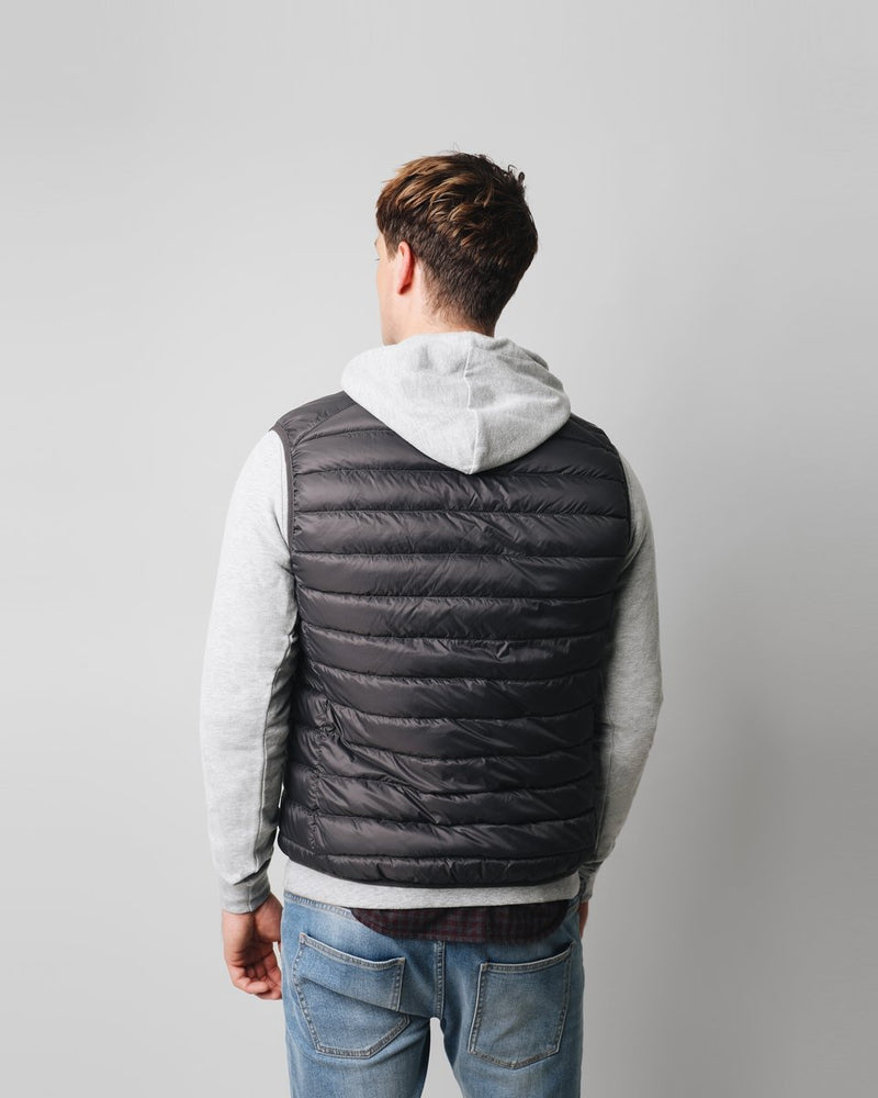 NEW GSTAAD VEST II DARK GREY