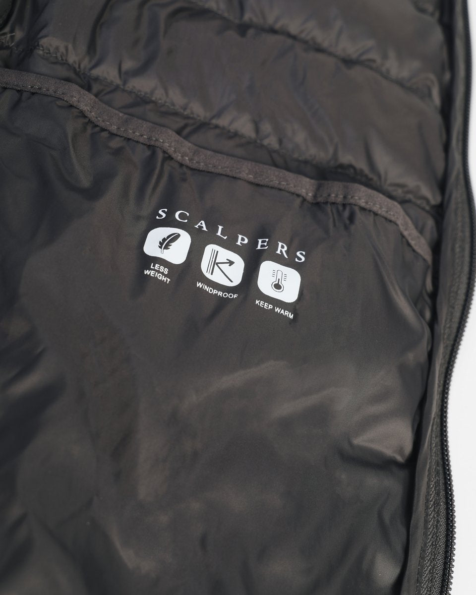 NEW GSTAAD VEST II DARK GREY