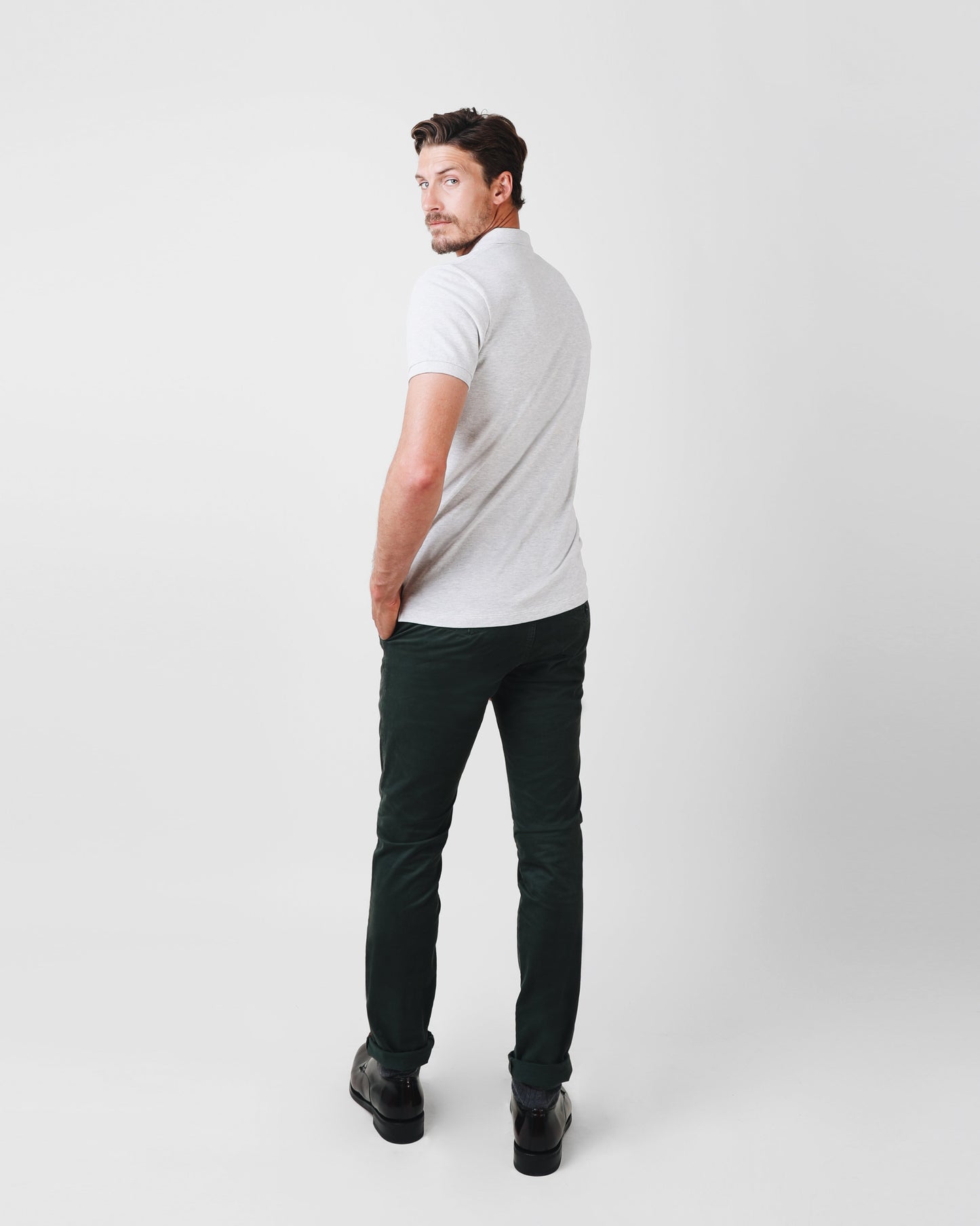 CASUAL CHINO PANTS KHAKI