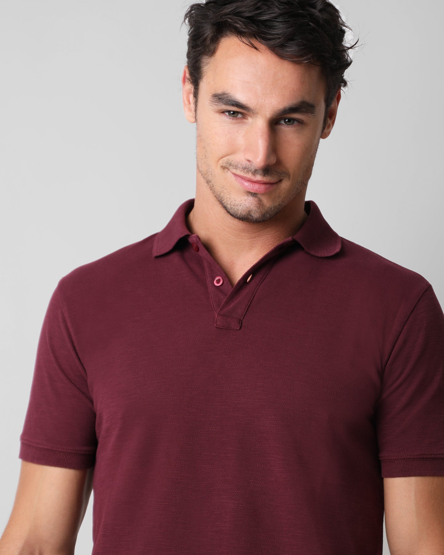 FLAMÉ POLO BURGUNDY