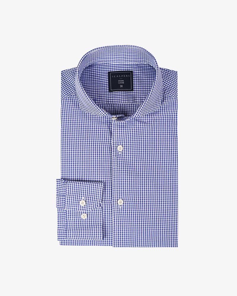 SPORT ELISÉE CLASS SHIRT VICHY NAVY