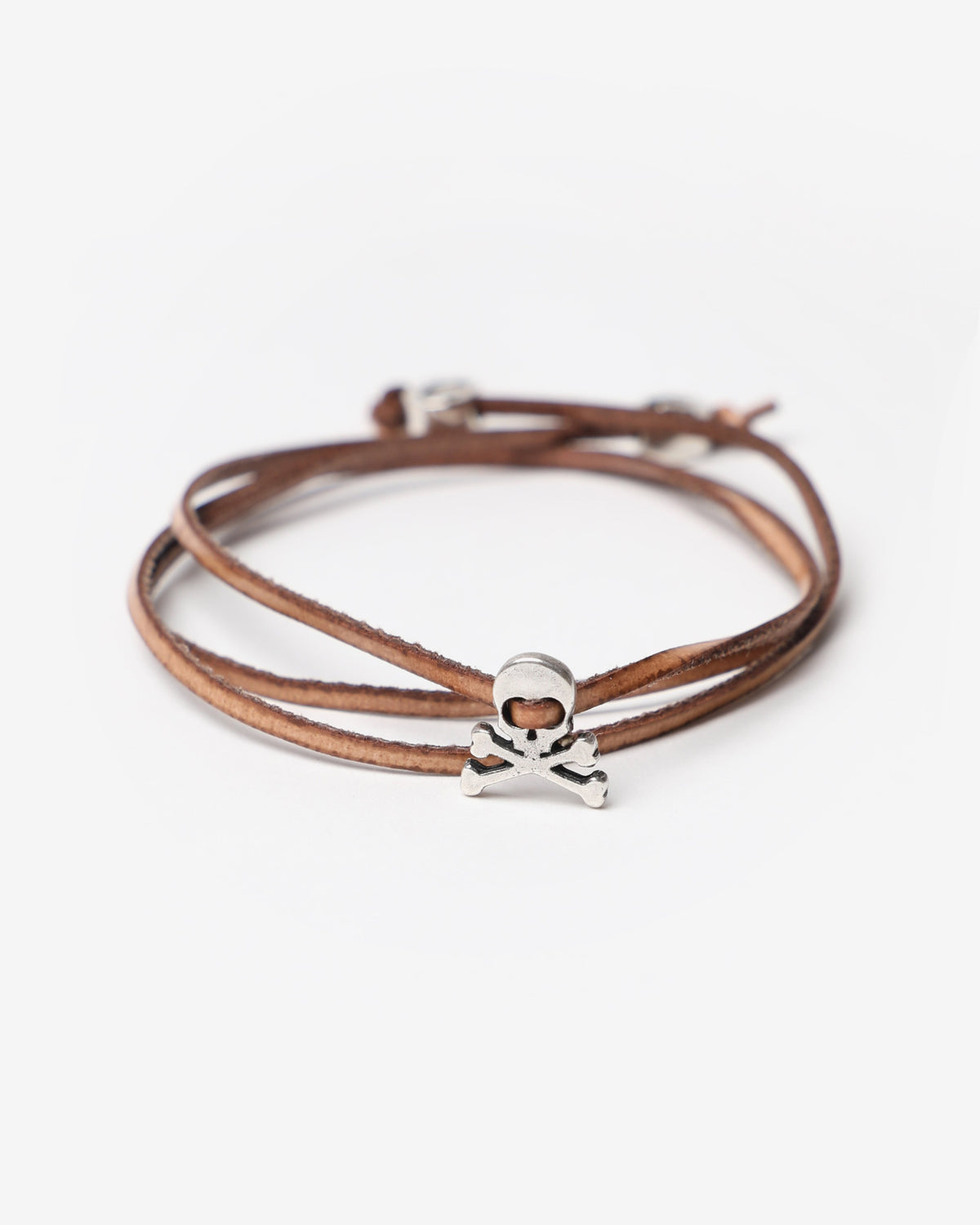 SKULL BRACELET CUERO