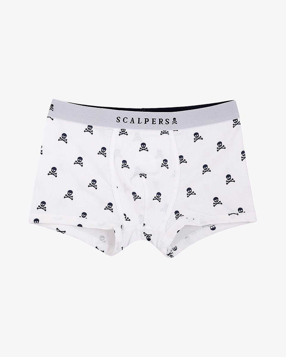 JUST SKULL BOXER