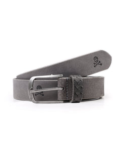 SKULL BELT GREY