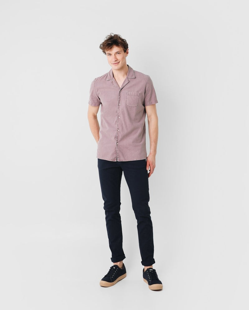 HAWAIIAN SOLID SS SHIRT