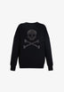 SUDADERA LOGO CALAVERA TACHUELAS
