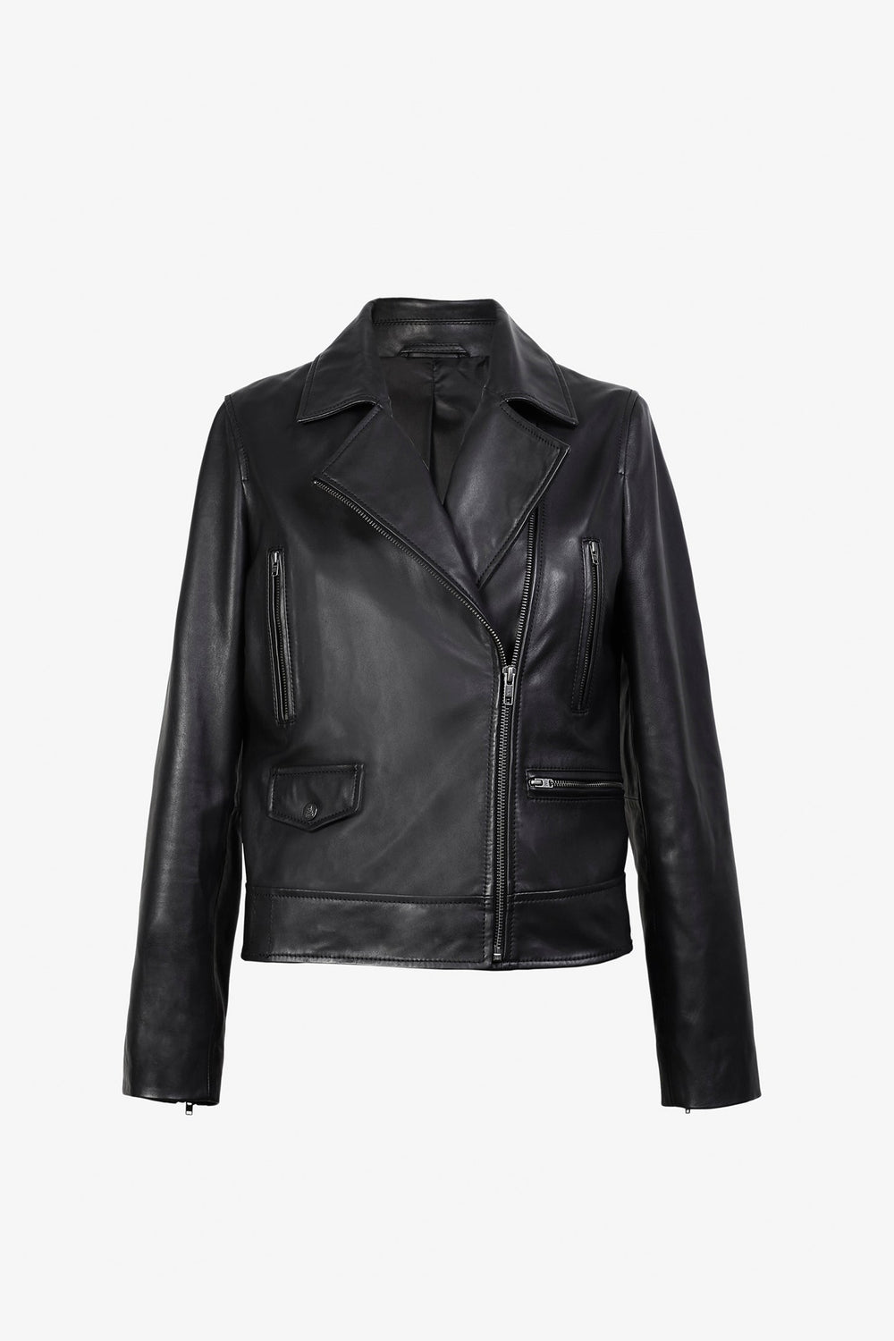 CAZADORA BIKER PIEL - Scalpers