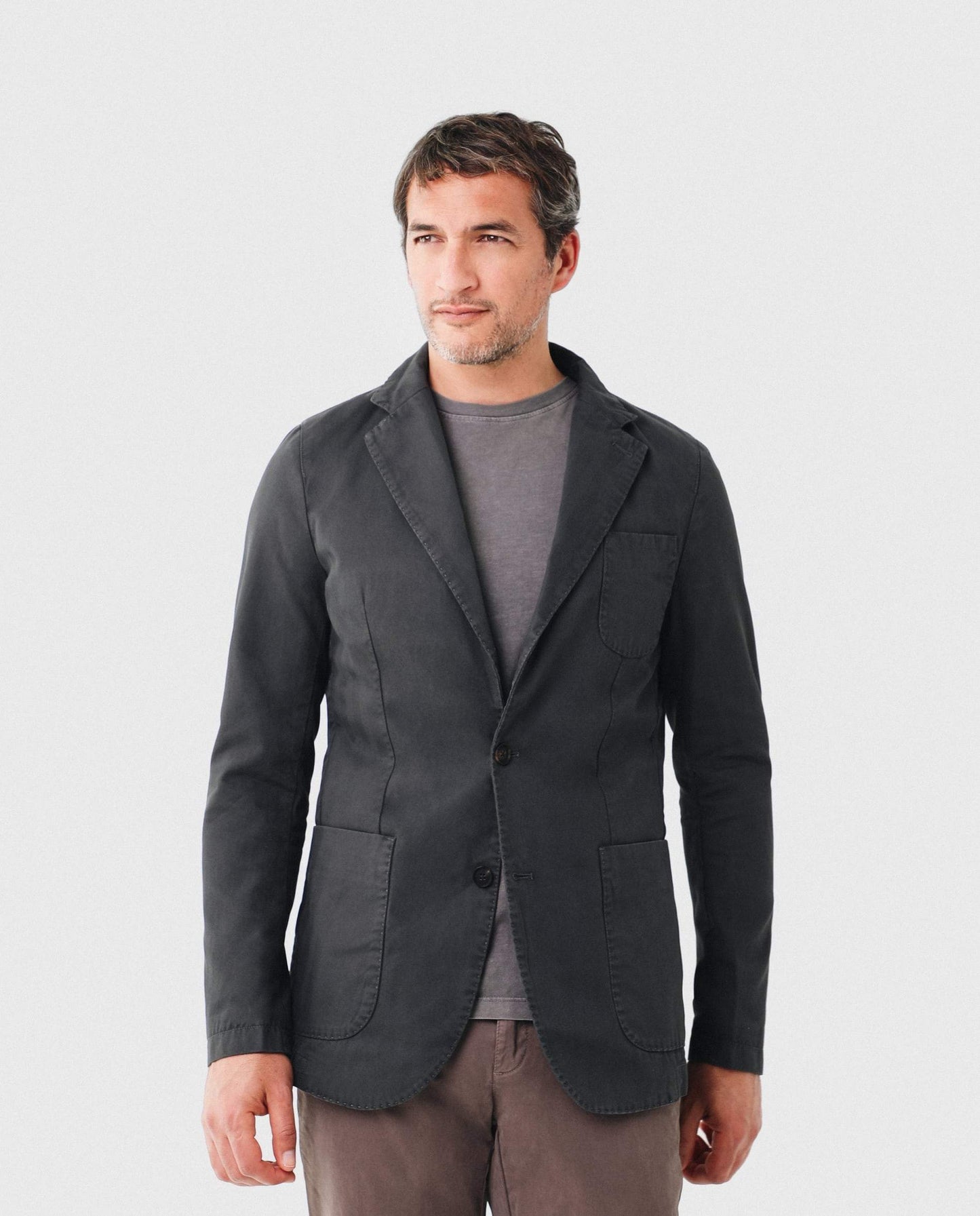 CASUAL HERRINGBONE BLAZER