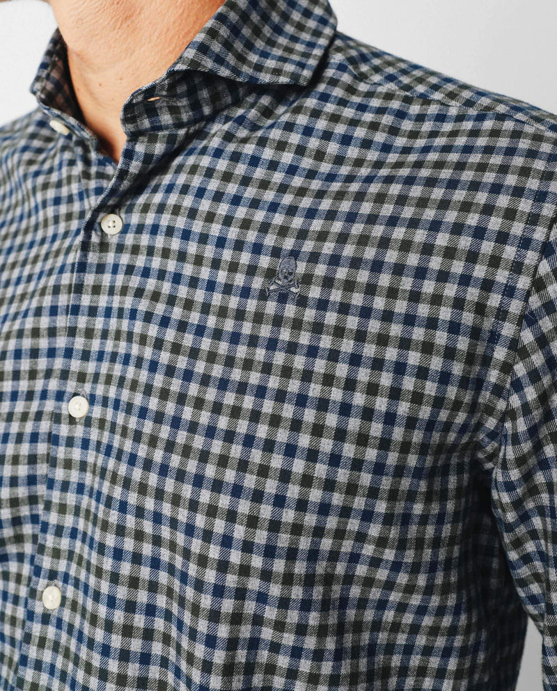 CAMISA CUADROS MINI REGULAR - Scalpers España