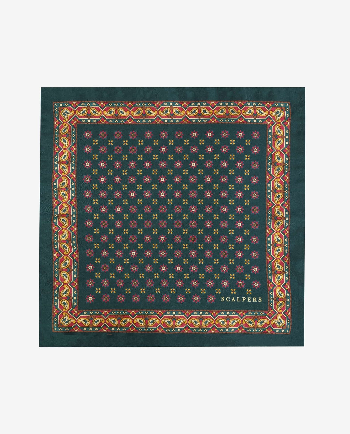PAÑUELO ESTAMPADO FLORES