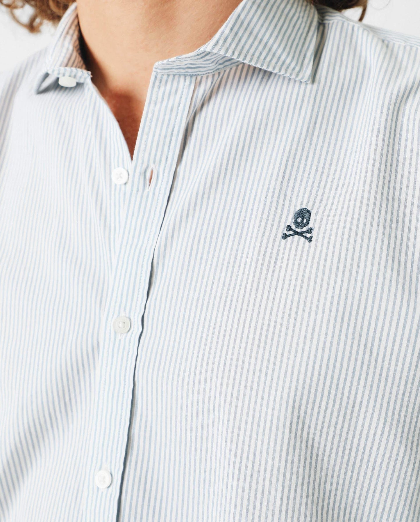 CAMISA RAYAS CALAVERA