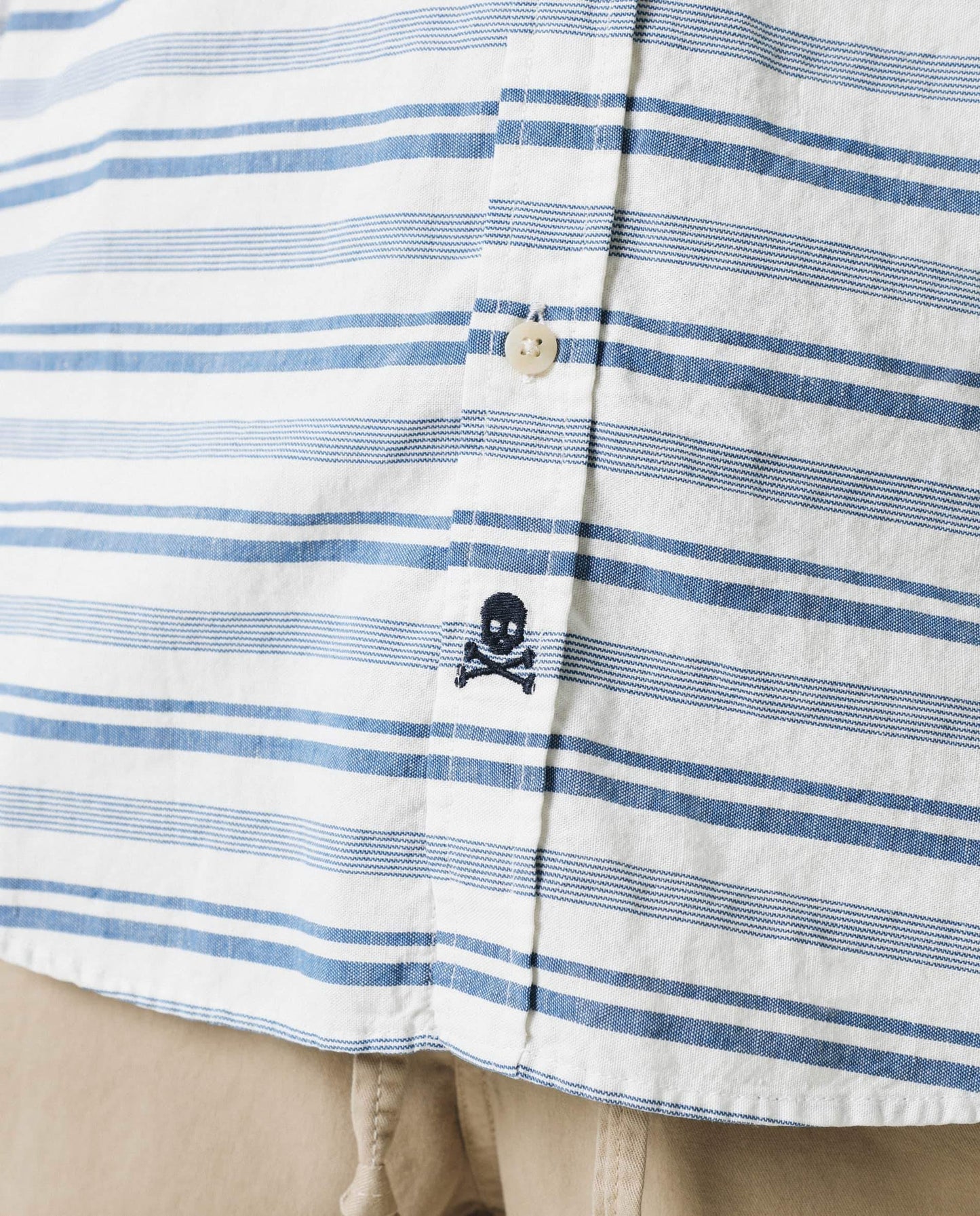 CAMISA RAYAS COMBINADAS