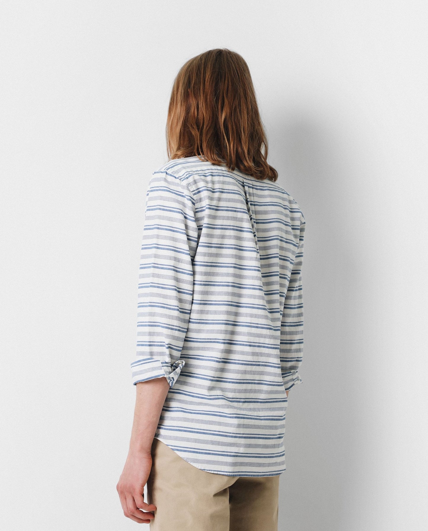 CAMISA RAYAS COMBINADAS