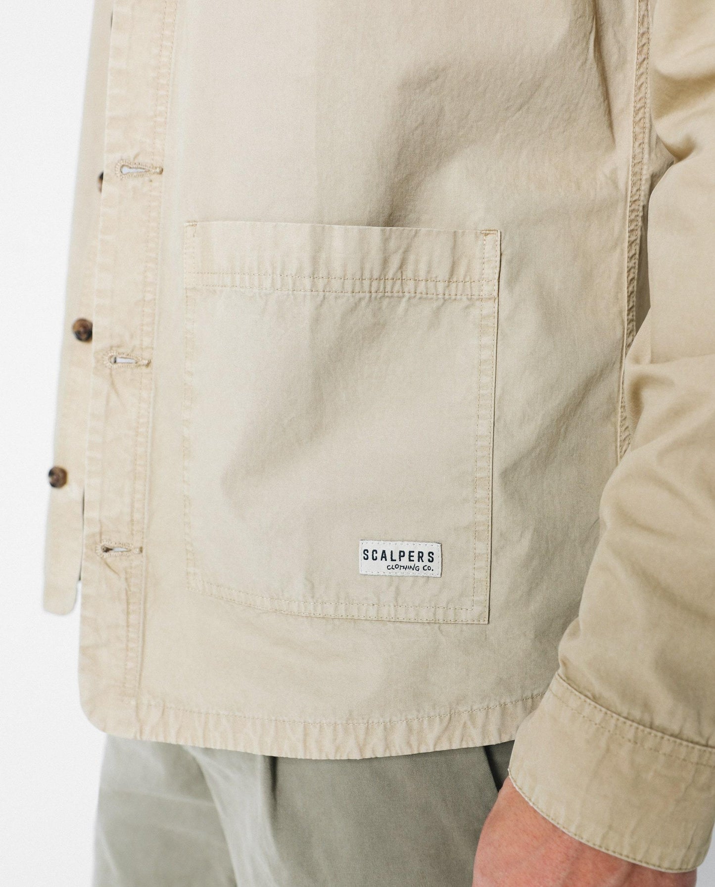 SOBRECAMISA BOLSILLOS