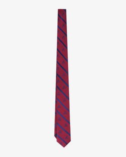 CORBATA RAYAS CALAVERAS SEDA