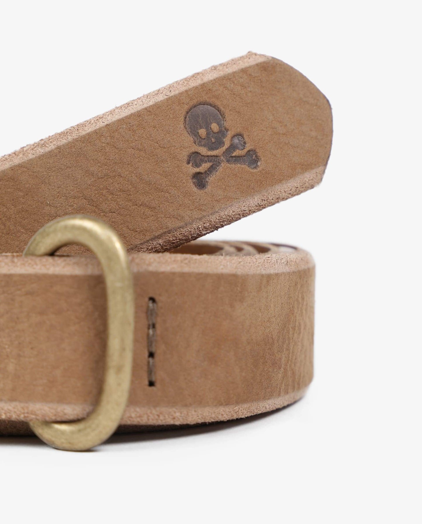 CINTURÓN PIEL CALAVERA