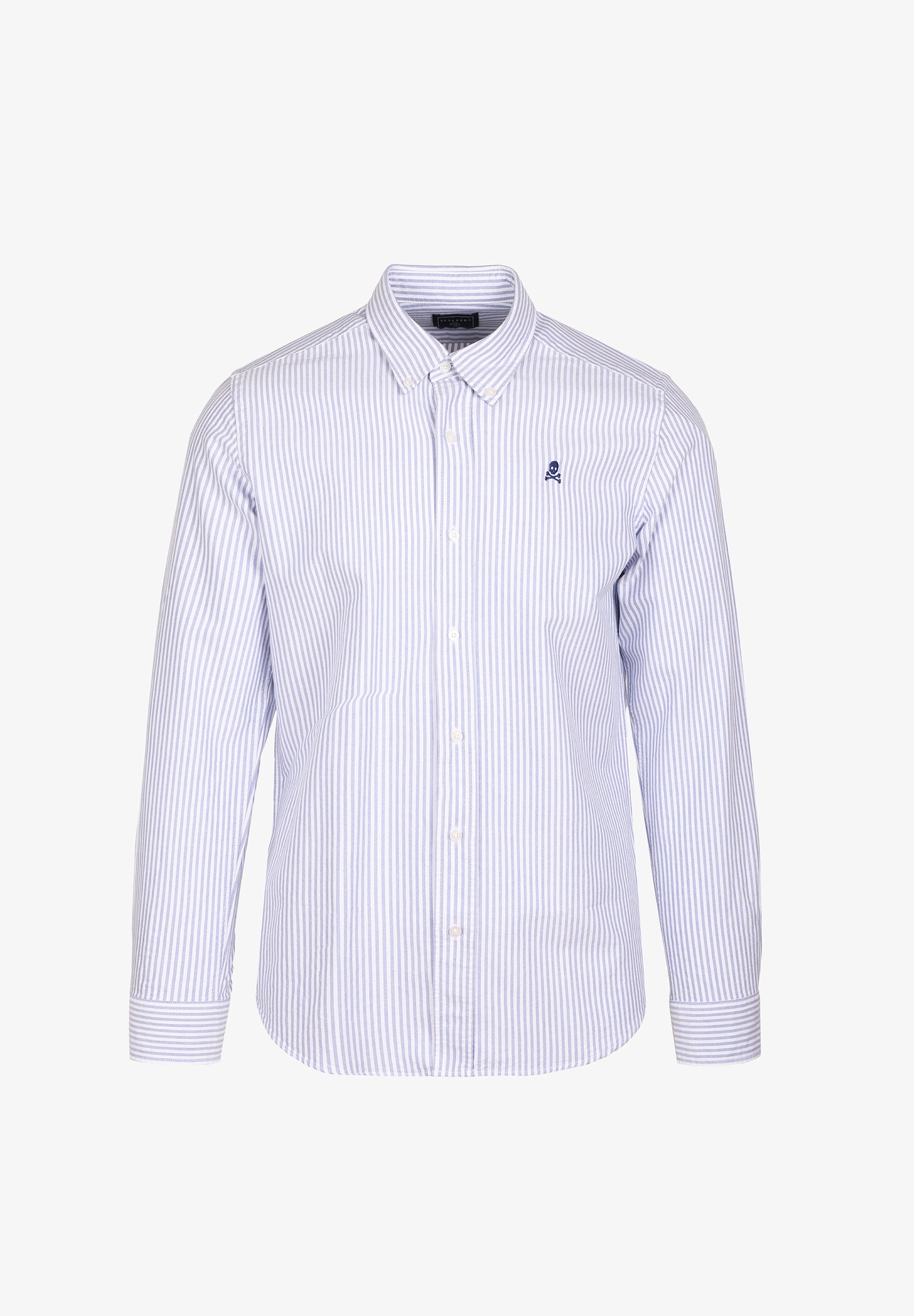 CAMISA OXFORD CALAVERA CONTRASTE