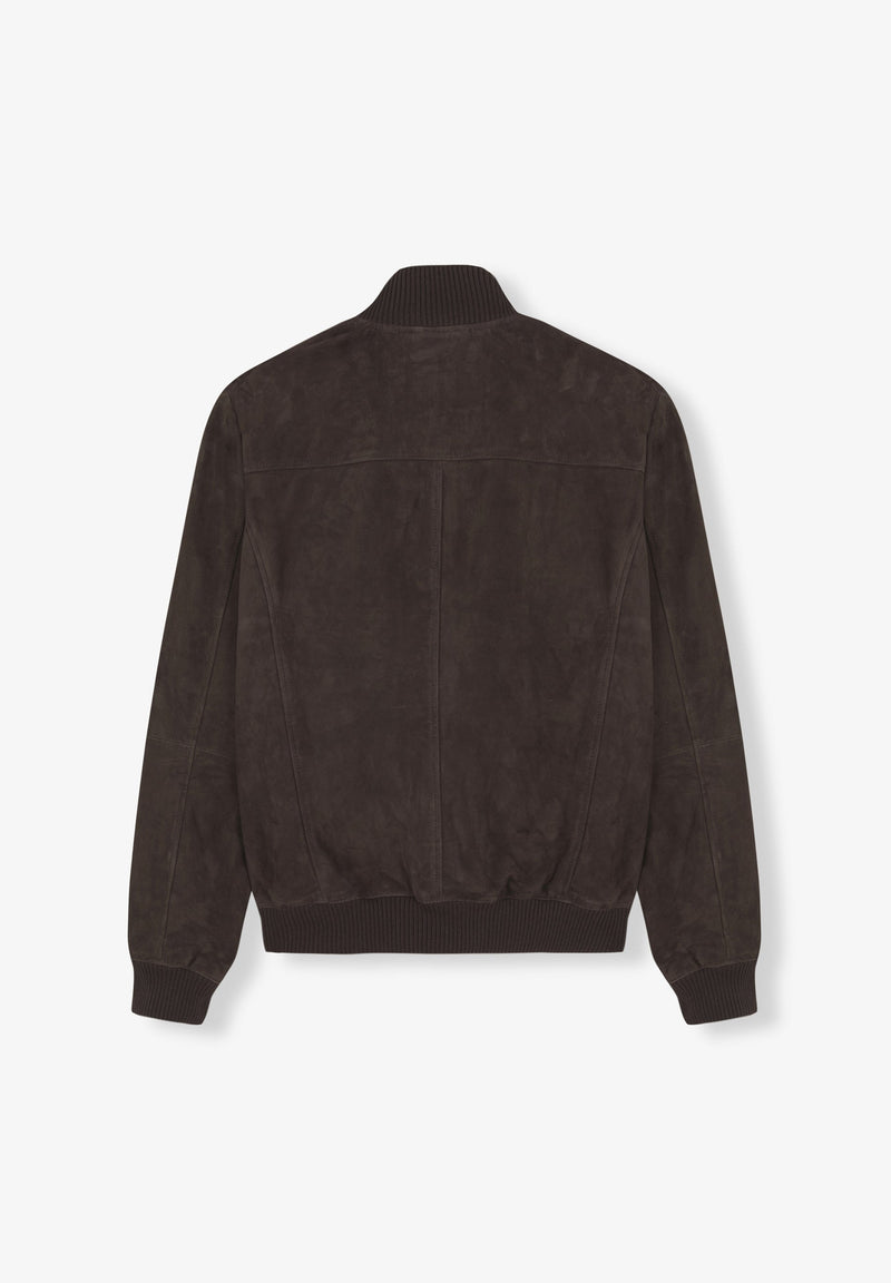 SUEDE BOMBER