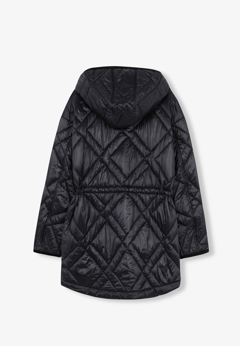 QUILTED CAPE