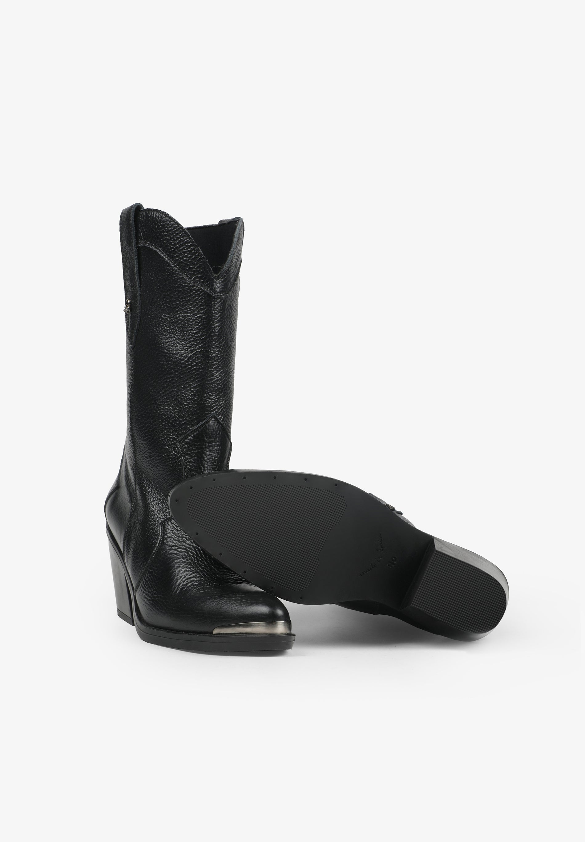 Botas cowboy mujer online piel