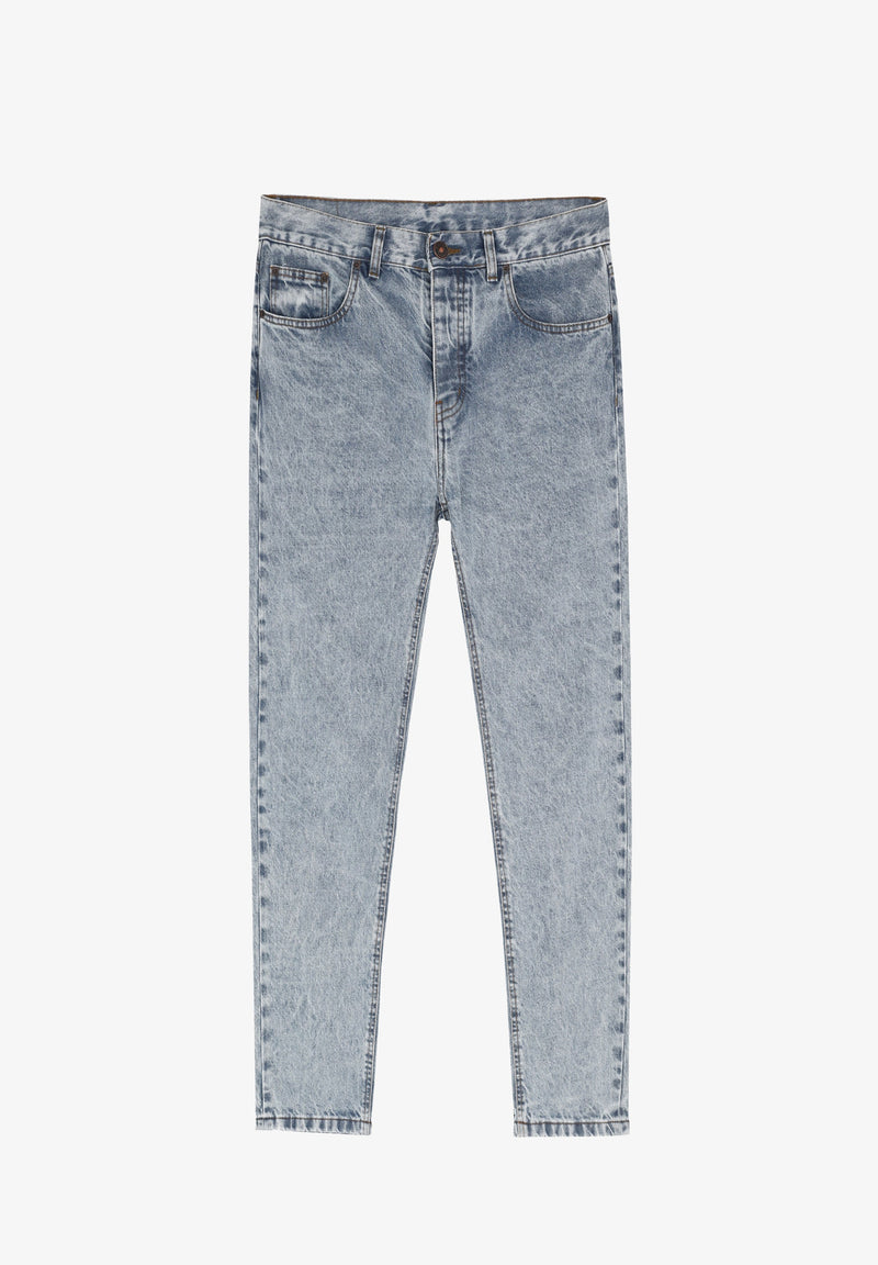 JEANS CROPPED LAVADOS